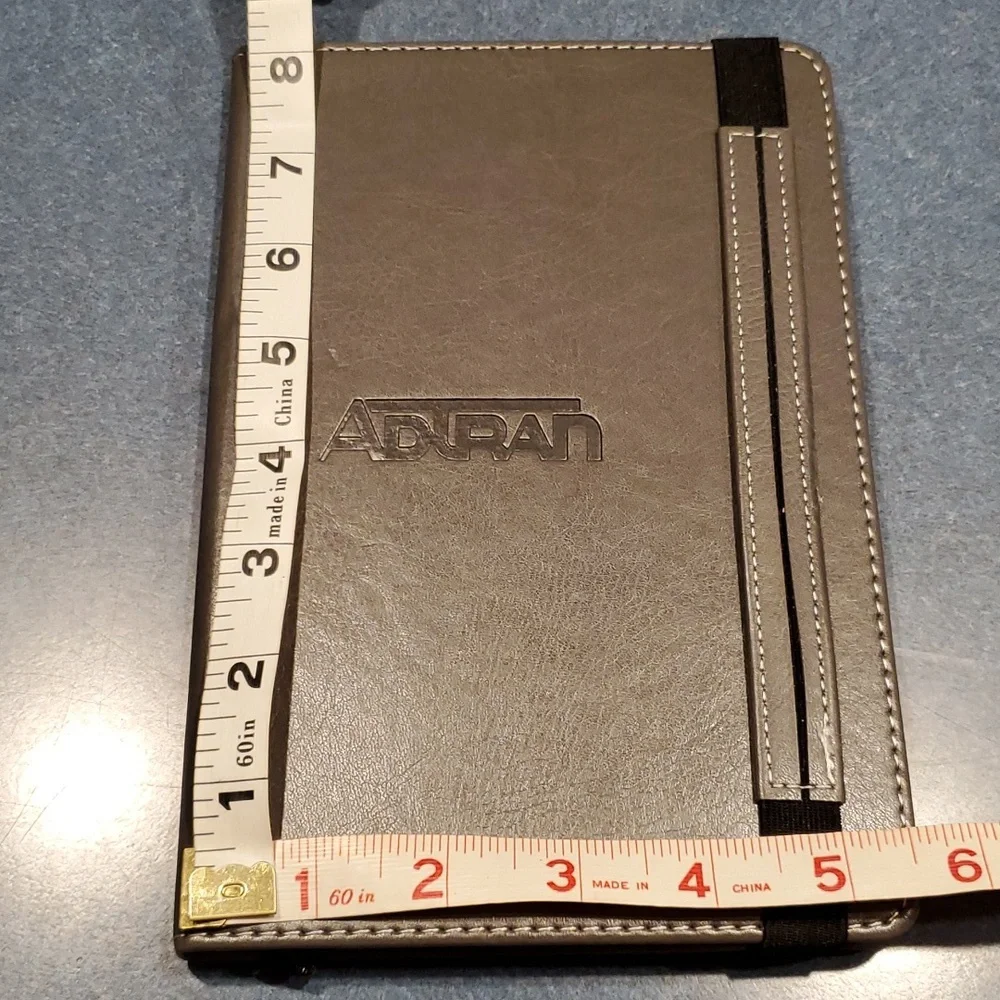 Unused Grey Journal, place keeper ribbon- Like NEW 🖤 8x5.5